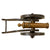 Original 19th Century U.S. Brass Signal Cannon on Custom Steel Field Carriage with Steel Wheels Original Items