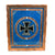 Original German WWII Framed Glass Luftwaffe Iron Cross Painting - Similar to Standard of the Reichsmarschall 1941-1945 - 18½” x 22¼” Original Items