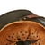 Original German WWII Army Heer M40 Single Decal Steel Helmet with 58cm Liner and Chinstrap - Stamped Q66 Original Items