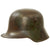 Original Imperial German WWI Panel Camouflage M16 Stahlhelm Helmet - Stamped E.T. 66 Original Items