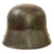 Original Imperial German WWI Panel Camouflage M16 Stahlhelm Helmet - Stamped E.T. 66 Original Items