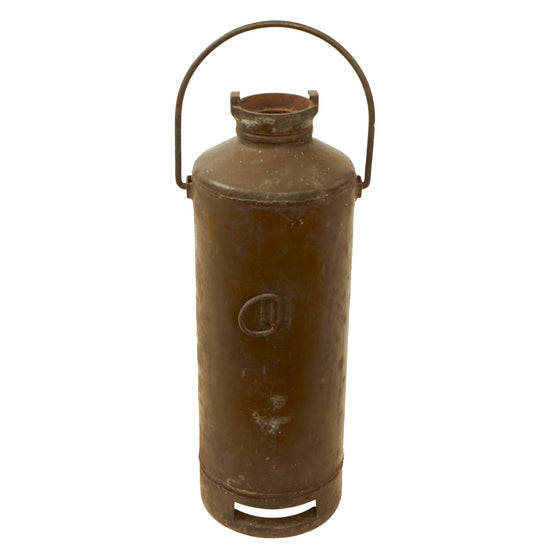 Original Japanese WWII Type 95 Hand-Distributed Supply Canister by Japan Special Steel - Water Can Original Items