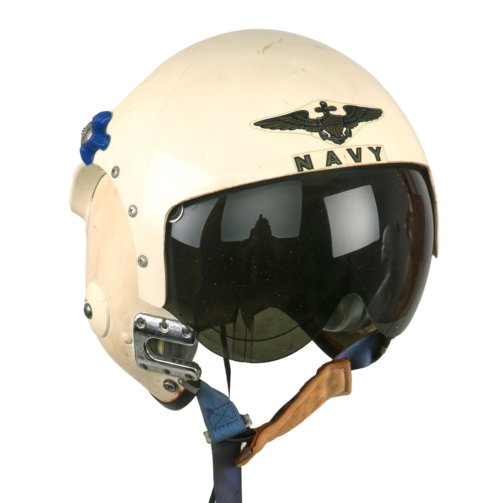 aph helmet motorcycle Original U.S. Vietnam War US Navy Pilot Dual Visor APH-6CMSI Flight He – International Military Antiques