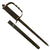 Original U.S. WWII First Pattern OSS Drop Knife with Scabbard made from Springfield Trapdoor Bayonet Original Items