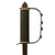 Original U.S. WWII First Pattern OSS Drop Knife with Scabbard made from Springfield Trapdoor Bayonet Original Items
