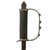 Original U.S. WWII First Pattern OSS Drop Knife with Scabbard made from Springfield Trapdoor Bayonet Original Items