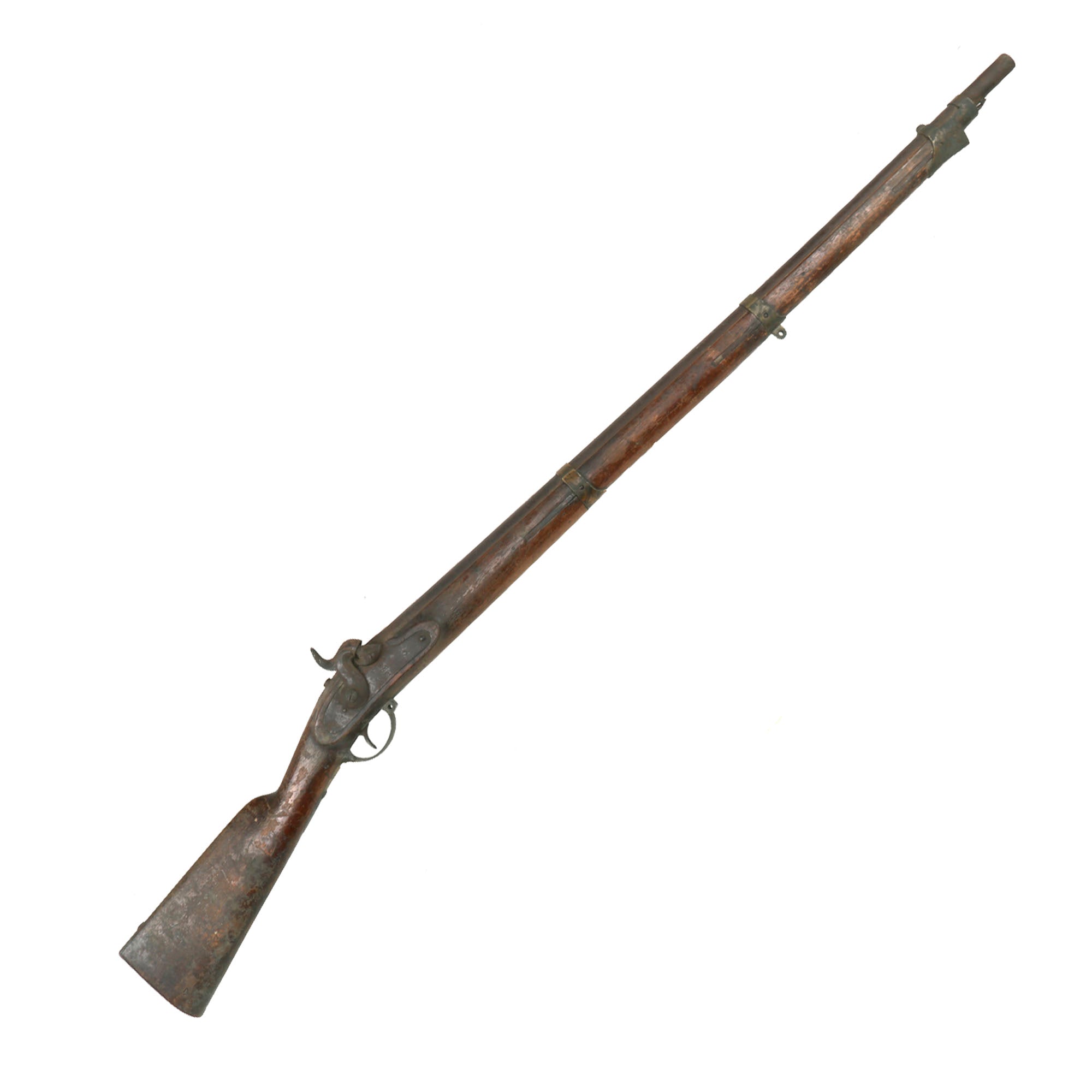 Original U.S. Civil War Prussian M1849 Percussion Naval Musket by