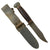 Original U.S. WWII Navy USN Mark 1 PAL RH-35 Fighting Knife with USN MK1 Scabbard by B.M. Co Original Items