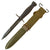 Original U.S. WWII M4 Bayonet by Camillus for the M1 Carbine with M8 Scabbard Original Items
