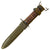Original U.S. WWII M4 Bayonet for the M1 Carbine by IMPERIAL with M8 Scabbard by B.M. Co Original Items