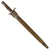 Original U.S. WWI M1917 Enfield Rifle & Trench Gun Bayonet by Remington with Scarce First Pattern Maxim Patent Scabbard - Dated 1917 Original Items