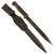 Original German WWII 1939-Dated 98k Bayonet by F. W. Höller with Scabbard & Frog - Matching Serial 8124 d Original Items