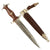 Original German WWII SA Dagger by Rare Maker Karl Tiegel dated 1938 with Scabbard & Hanger - RZM M7/81/38 Original Items