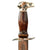 Original Slovakian WWII Nickel Plated M39 Hlinka Guard Dagger with Scabbard - Slovak SS Original Items