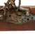 Original Continental European 17th Century Flintlock Pistol Lock on Display Stand - Sea Monster Motif Original Items