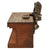 Original Continental European 17th Century Flintlock Pistol Lock on Display Stand - Sea Monster Motif Original Items