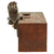 Original Continental European 17th Century Flintlock Pistol Lock on Display Stand - Sea Monster Motif Original Items