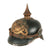 Original Imperial German WWI Bavarian EM/NCO M1895 Pickelhaube Spiked Helmet with Original Chinstrap & Cockades Original Items