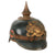 Original Imperial German WWI Bavarian EM/NCO M1895 Pickelhaube Spiked Helmet with Original Chinstrap & Cockades Original Items