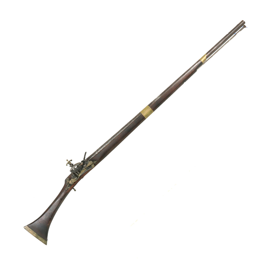 Original Early 19th Century North African Kabylia Style Snaphaunce Lock Jezail Camel Gun - circa 1800 Original Items