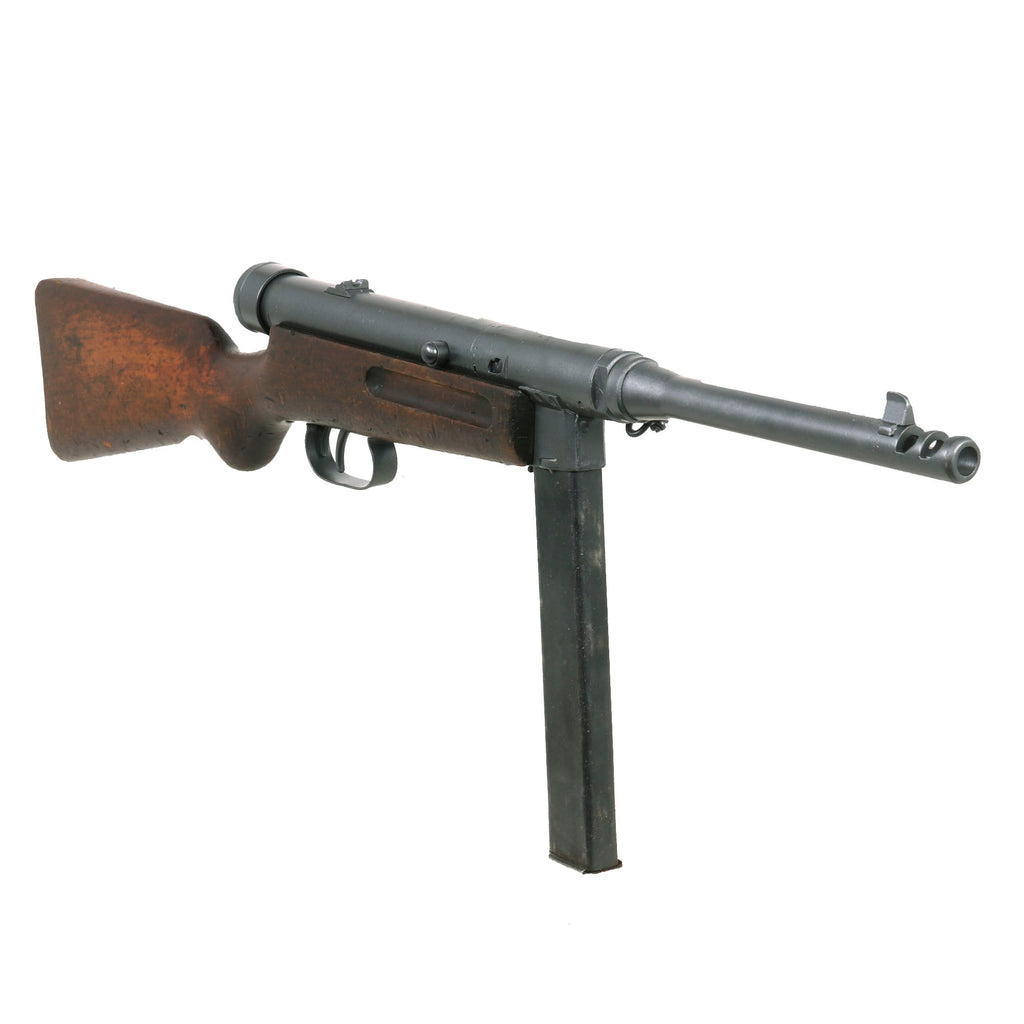 Original WWII Italian Beretta MP38/44 Smooth Barrel SMG with Magazine and Sling - German MP 738(i) Original Items