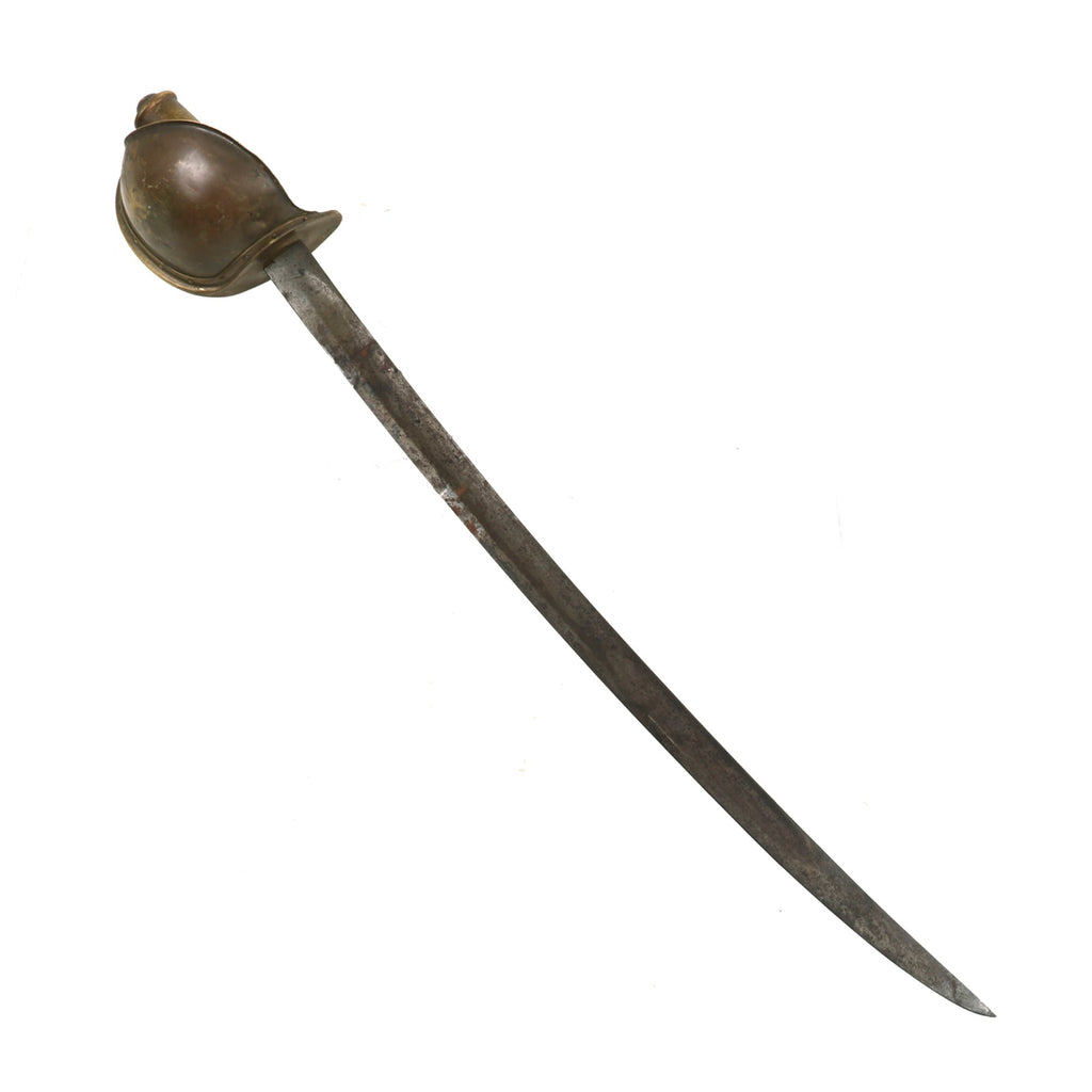 Original U.S. Civil War Rare Model 1860 Naval Cutlass by Ames Mfg. Co. with Wooden Grips - Dated 1862 Original Items