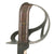 Original Rare U.S. WWI Navy M1917 Cutlass with Original Brown Leather Scabbard by Milsco Original Items