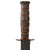 Original U.S. WWII USMC Mark 2 KA-BAR Fighting Knife by CAMILLUS in Leather Sheath with Braided Leather Thong Original Items