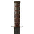 Original U.S. WWII USMC Mark 2 KA-BAR Fighting Knife by CAMILLUS in Leather Sheath with Braided Leather Thong Original Items