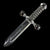 Original Imperial German WWI Bavarian Glass Presentation Dagger of Bürgerwehr Neustadt / W.N. Original Items