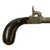 Original Victorian Era Belgian Double Barreled Pocket Percussion Pistol with Engraved Frame and Hidden Triggers - Circa 1840 Original Items