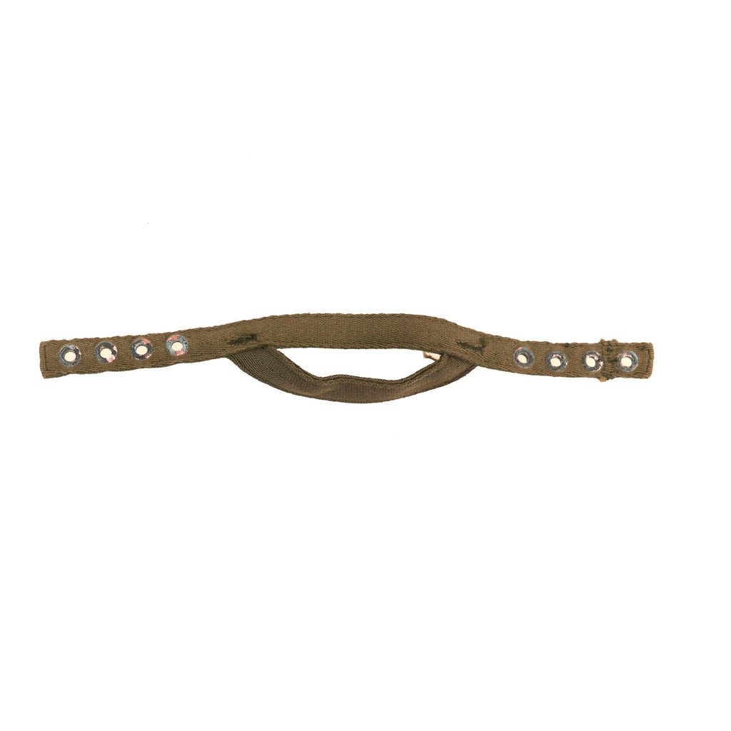 Original U.S. Vietnam War M1-C Paratrooper Helmet Liner Chin Cup Strap Original Items