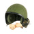 Original U.S. Vietnam War Unissued CVC T56-6 Combat Vehicle Crewman Tanker Helmet with SA-1552/G Transceiver & Rubber Inserts Original Items