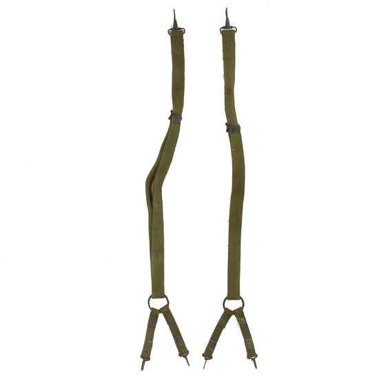 Original U.S. Vietnam War USMC P-1941 Suspenders - Two Makes One Set Original Items