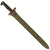 Original WWII U.S. Navy Mark 1 Training Bayonet by B.M. Co. with USN Mk1 Scabbard Original Items