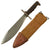 Original U.S. WWI Excellent Model 1917 Bolo Knife by Springfield Armory with Rare Locking Lug & Scabbard by Bauer Bros. - Dated 1917 Original Items