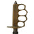 Original U.S. WWI Model 1918 French Made Mark I Trench Knife by AU LION with Correct Steel Scabbard Original Items