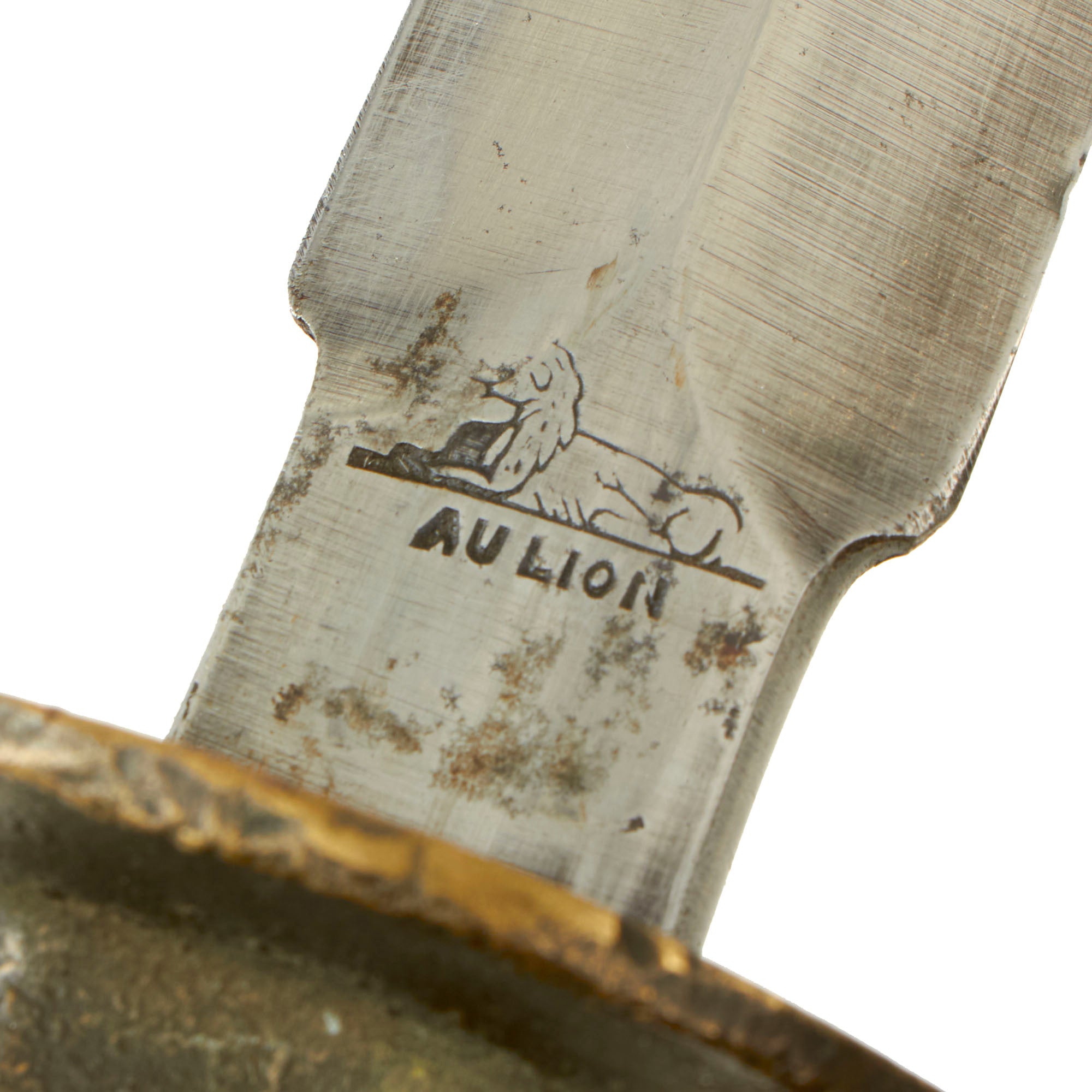 Original U.S. WWI Model 1918 French Made Mark I Trench Knife by AU LIO ...