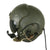 Original U.S. Vietnam War Era Named APH-5 Helicopter Pilot Flying Helmet by Sierra Engineering Company With Early “Bowling Ball” Storage Bag - Size Large Original Items