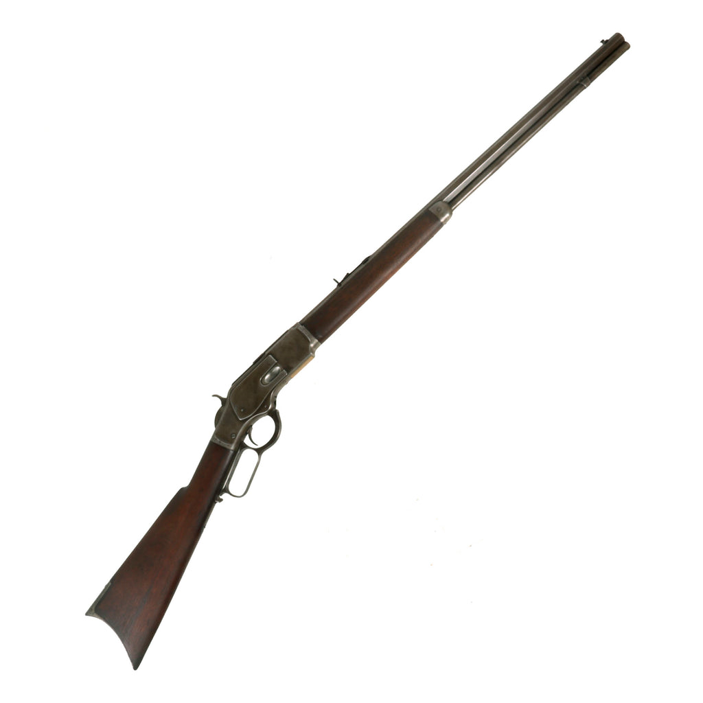 Original U.S. Winchester Model 1873 .32-20 Repeating Rifle with Octagonal Barrel made in 1882 - Serial 106517A Original Items