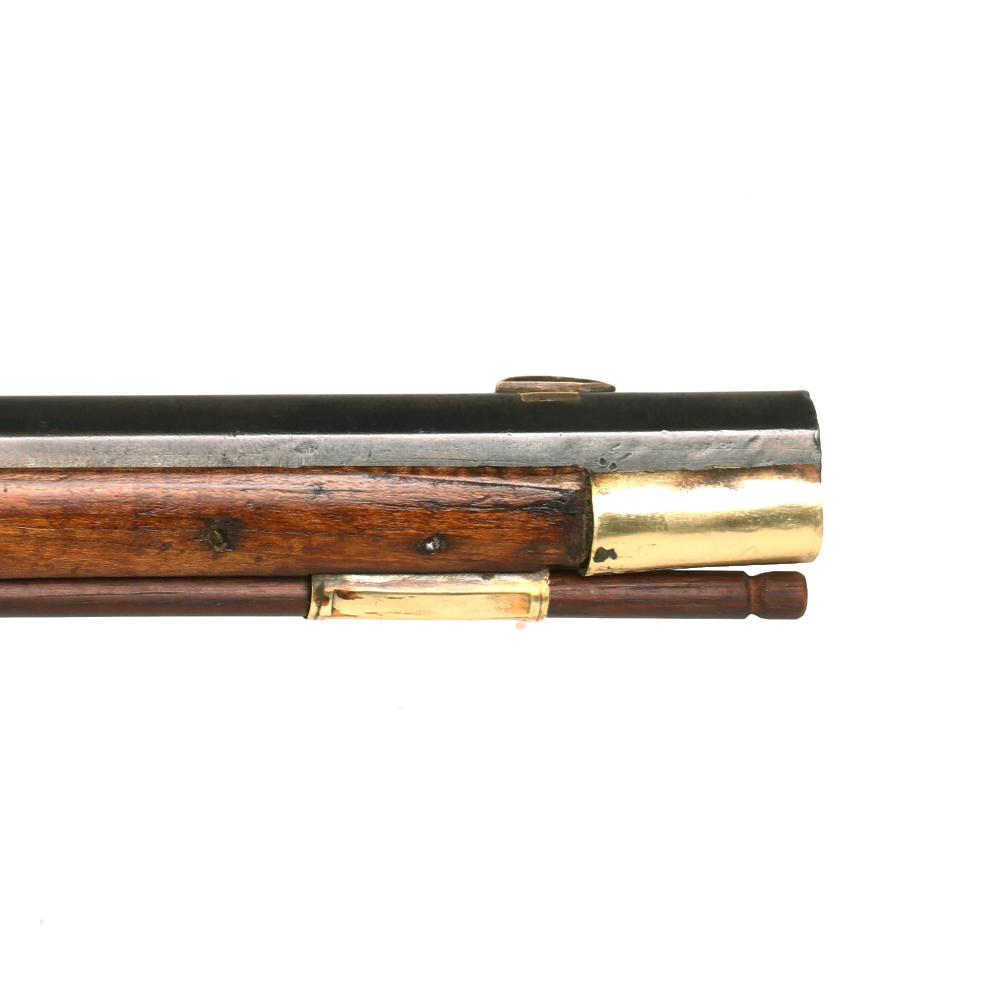 Original U.S. Pennsylvania Flintlock Rifle with Flame Maple Stock and ...