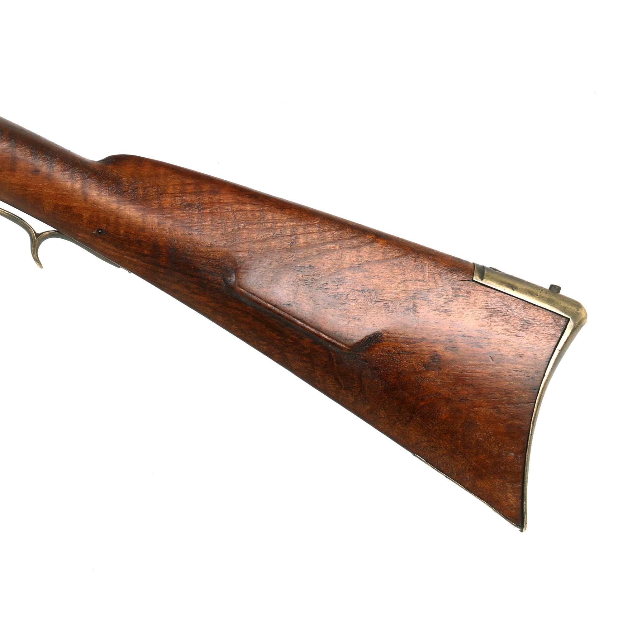 Original U.S. Pennsylvania Flintlock Rifle with Flame Maple Stock and ...