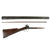 Original Belgian 12 Bore Double Barrel Percussion Fowling Piece with Figured Stock for the U.S. Frontier Market - circa 1850 Original Items