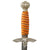 Original German WWII Service Used 2nd Model Luftwaffe Dagger by SMF with Scabbard Original Items