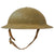 Original U.S. WWII M1917A1 Kelly Helmet with Full Liner and Chinstrap - Made from WWI Doughboy Helmet Original Items