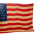Original U.S. Spanish American War 45 Star Wool National Flag - 73” x 116” Original Items