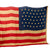 Original U.S. Spanish American War 45 Star Wool National Flag - 73” x 116” Original Items