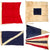Original U.S. WWII US Navy Mare Island Nautical Pennant and Signal Flag Lot - 5 Items Original Items