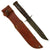 Original U.S. WWII USMC Mark 2 KA-BAR Fighting Knife by CAMILLUS in Leather Sheath Original Items
