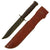 Original U.S. WWII USMC Mark 2 KA-BAR Fighting Knife by CAMILLUS in Leather Sheath Original Items